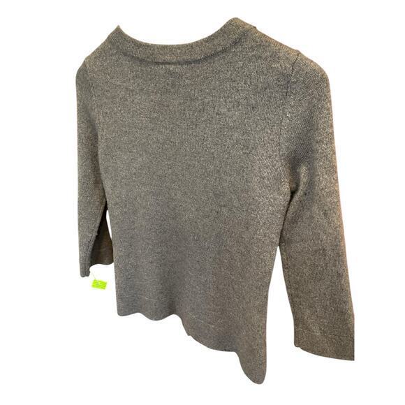 Ann Taylor Women Small Wool Cardigan Button Panel Sweater Merino‎ Wool Rabbit - Picture 7 of 11